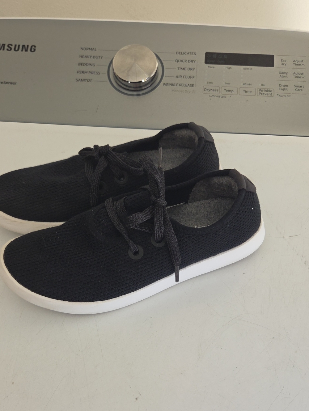 Allbirds Tree Skipper Black Everyday Sneakers Shoes Women 8